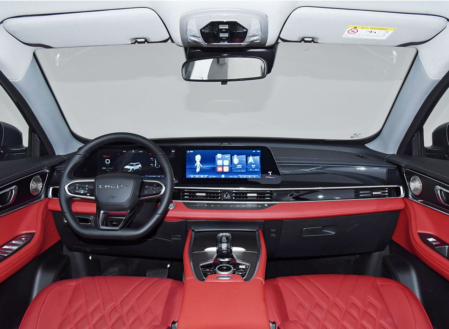 interior of new tiggo 7 plus