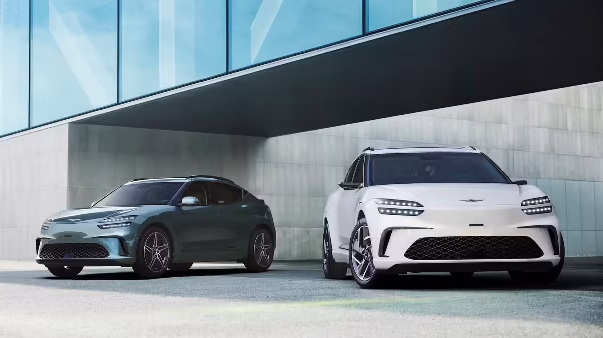 2026 Genesis GV60 Electric SUV Official Images Released: 27-inch Dual Screen, Longer Range, Cooler Styling