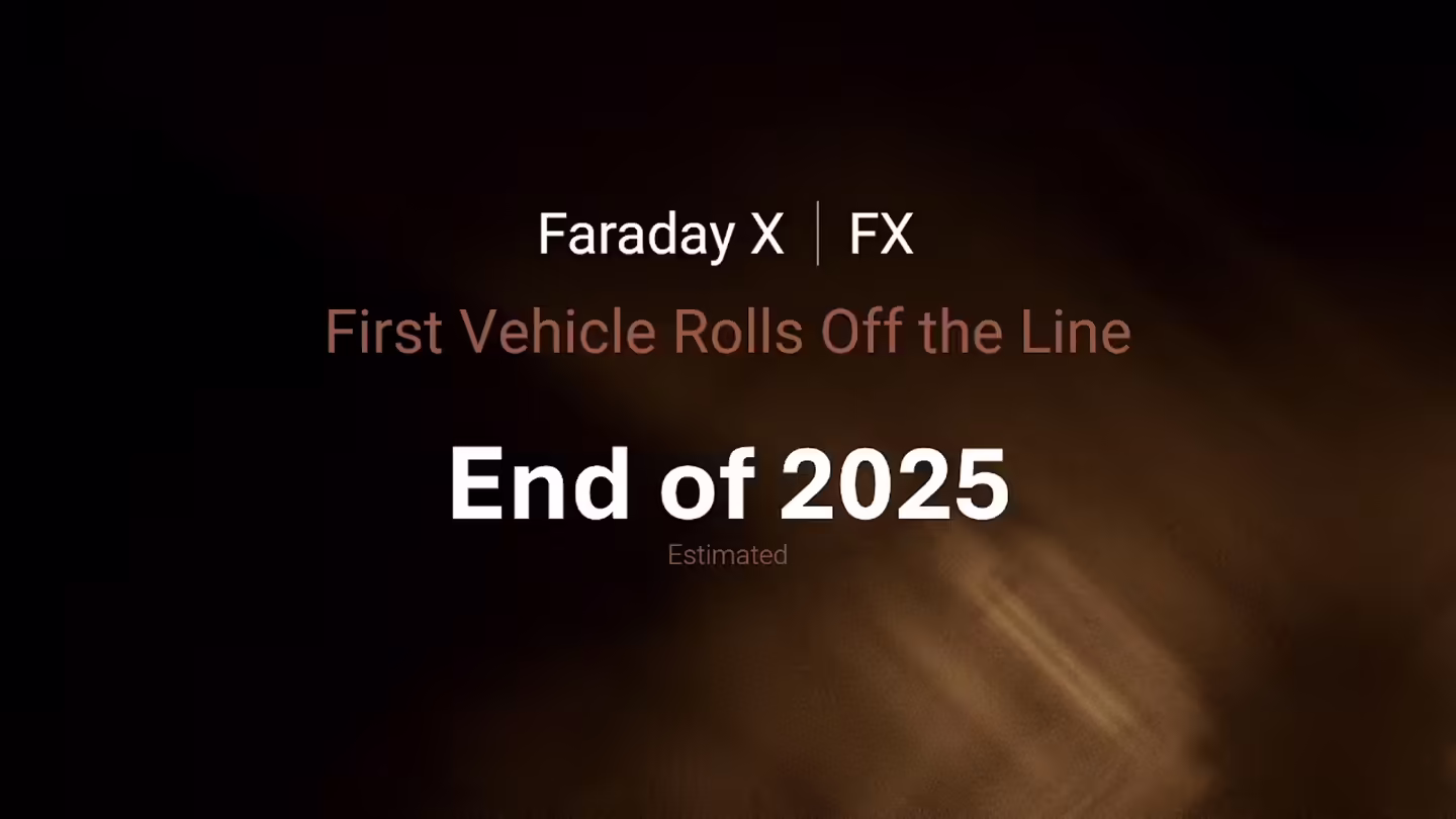 Faraday Future's Second Brand FX Prototype to Debut in Las Vegas on January 5th